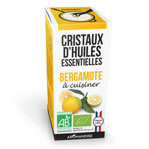 Cristaux d'huiles essentielles Bergamote bio 10g