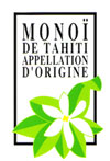 Label Monoi de Tahiti Appellation d'origine - Naturado chez Claire Nature