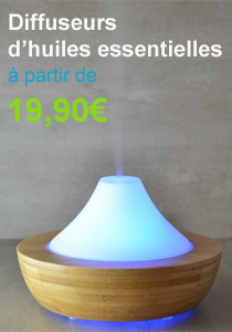 S&eacute;lection diffuseurs d'huiles essentielles