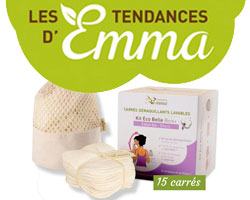 Les Tendances d'Emma - Coton lavable bio