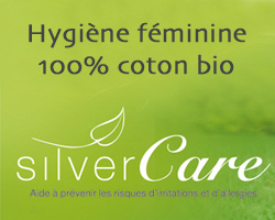 Rayon SilverCare - hygiène féminine en coton bio